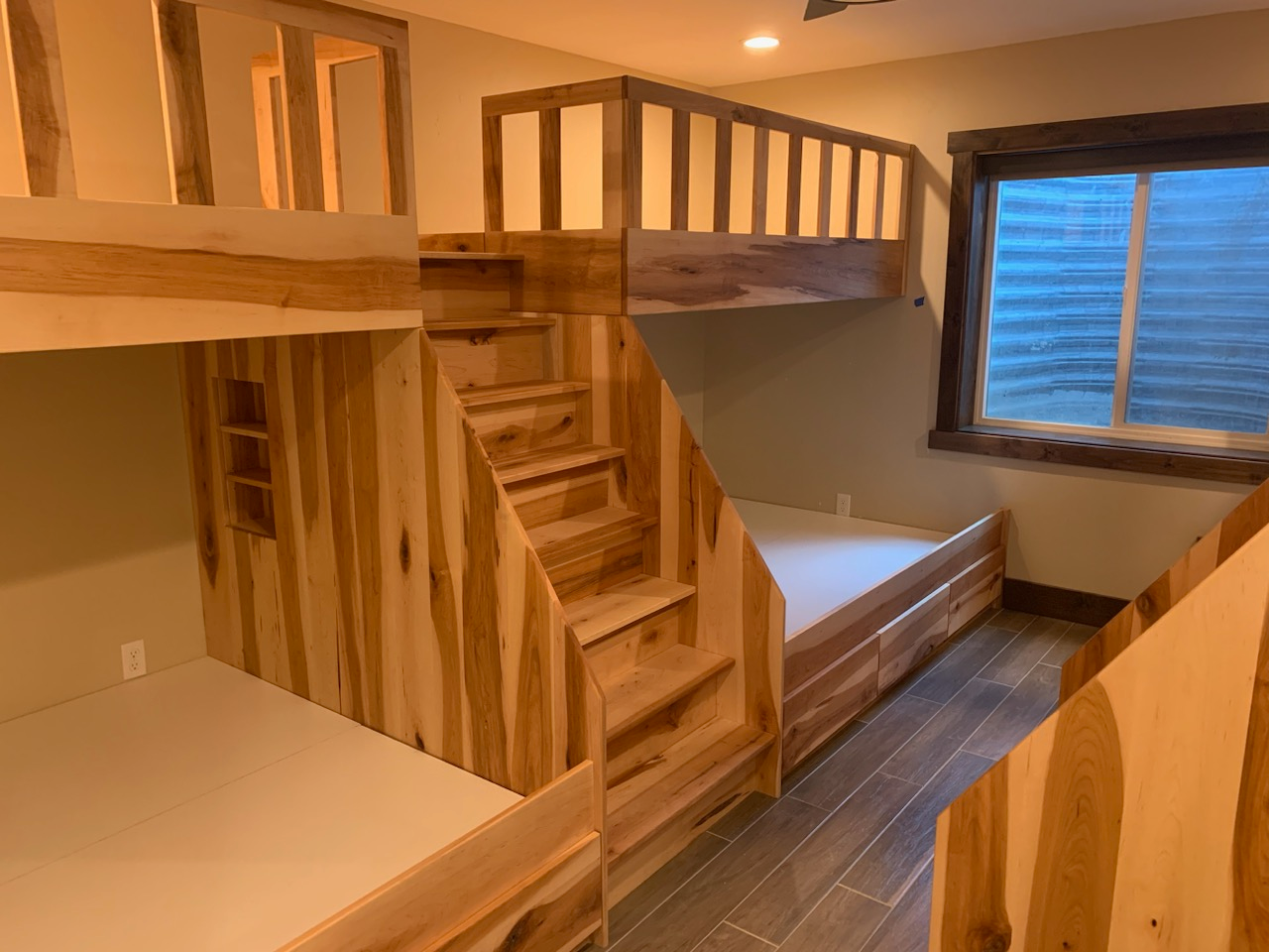 Custom custom bunk beds