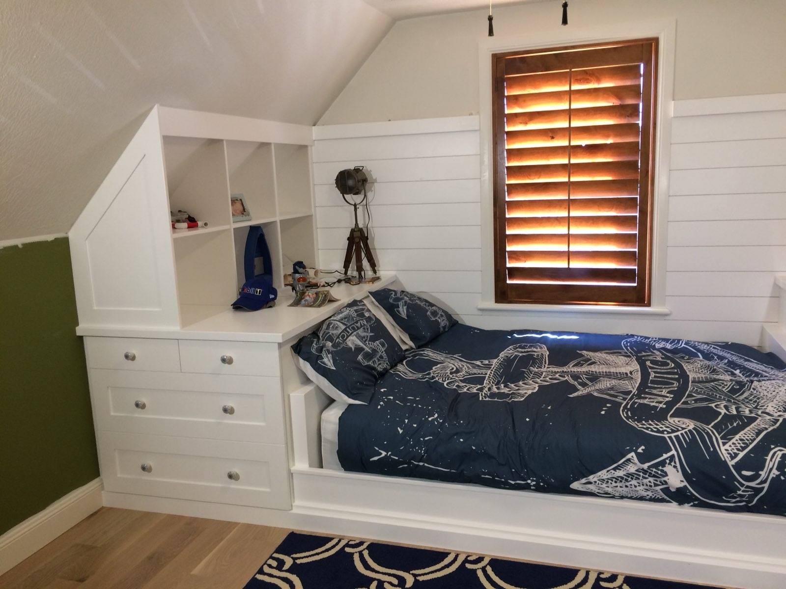 Built-in bedroom cabinetry